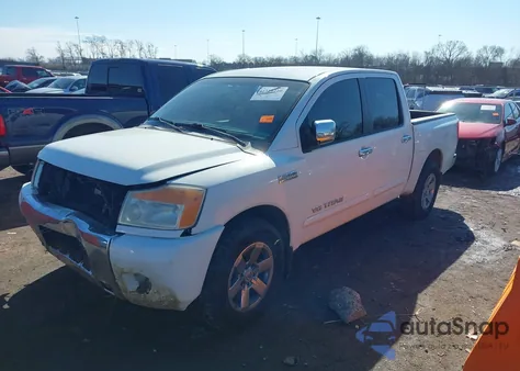 2009 Nissan Titan Se из США, поврежденный, VIN 1N6BA07DX9N319207
